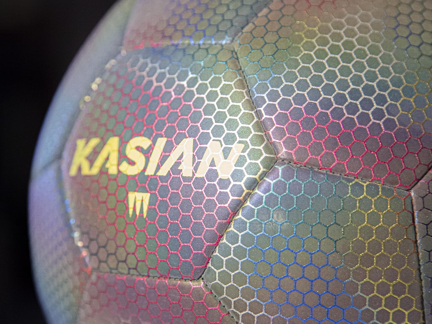 KASIAN Balón de Fútbol Reflectante Glow Luminoso