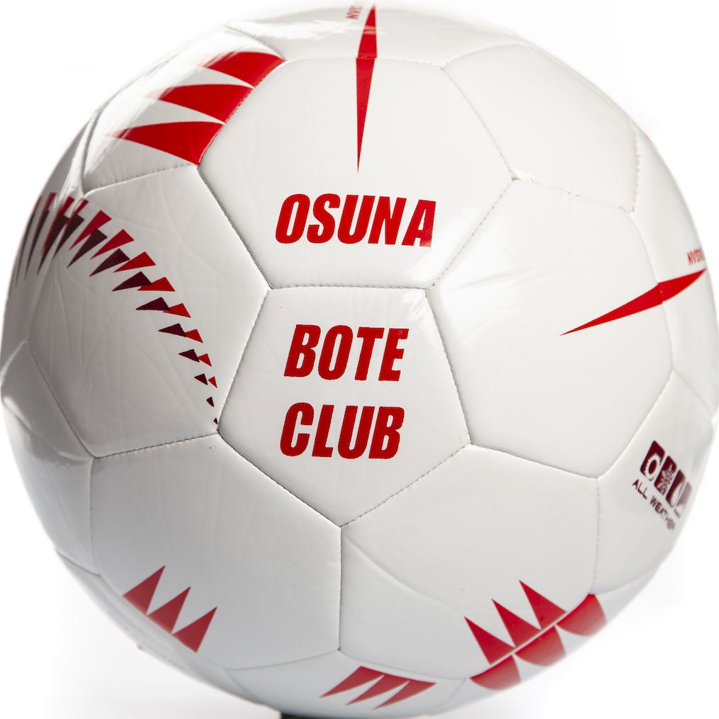 KASIAN BALON OSUNA BOTE CLUB KS0800 BLANCO-ROJO - Talla 5