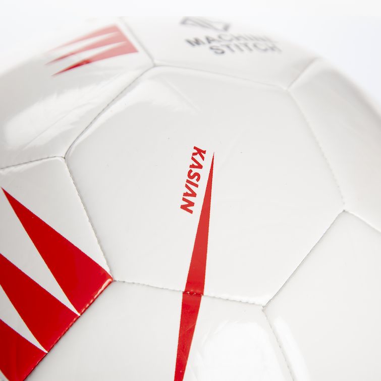 KASIAN BALON OSUNA BOTE CLUB KS0800 BLANCO-ROJO - Talla 5